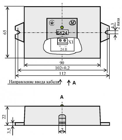 Габаритные размеры