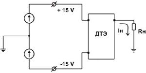 Рис.2. Схема включения датчика тока ДТЭ-25-200М