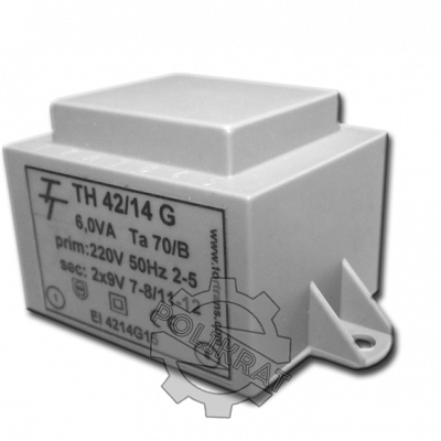 Малогабаритные трансформаторы для печатных плат ТН 42/14 G - фото