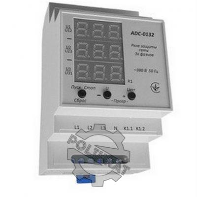 Реле напряжения трехфазное ADC-0132 фото 1